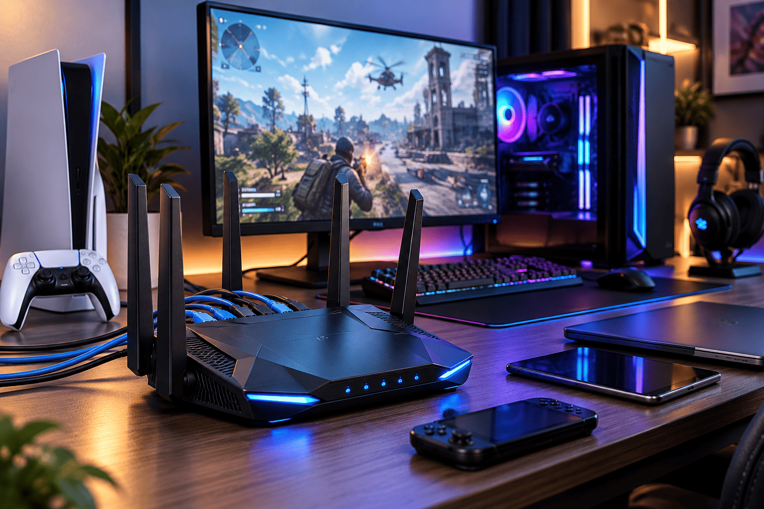 Best Gaming Routers in 2026 (Low Ping & Fast Speeds)